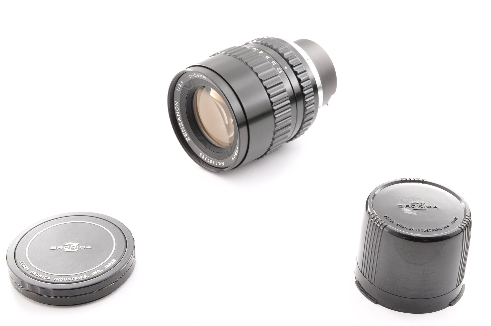 [Exc+4] Zenza Bronica ZENZANON 150mm f/3.5 Lens for S S2 EC TL