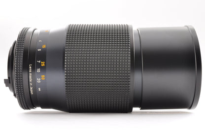 [Exc+5] CONTAX Carl Zeiss Sonnar T* 135mm f/2.8 AEJ MF Lens C/Y Mount