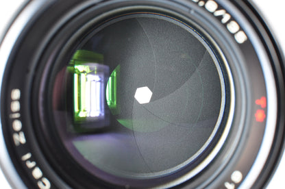[Exc+5] CONTAX Carl Zeiss Sonnar T* 135mm f/2.8 AEJ MF Lens C/Y Mount