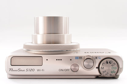 [N Mint] Canon PowerShot S120 Silver Digital Camera