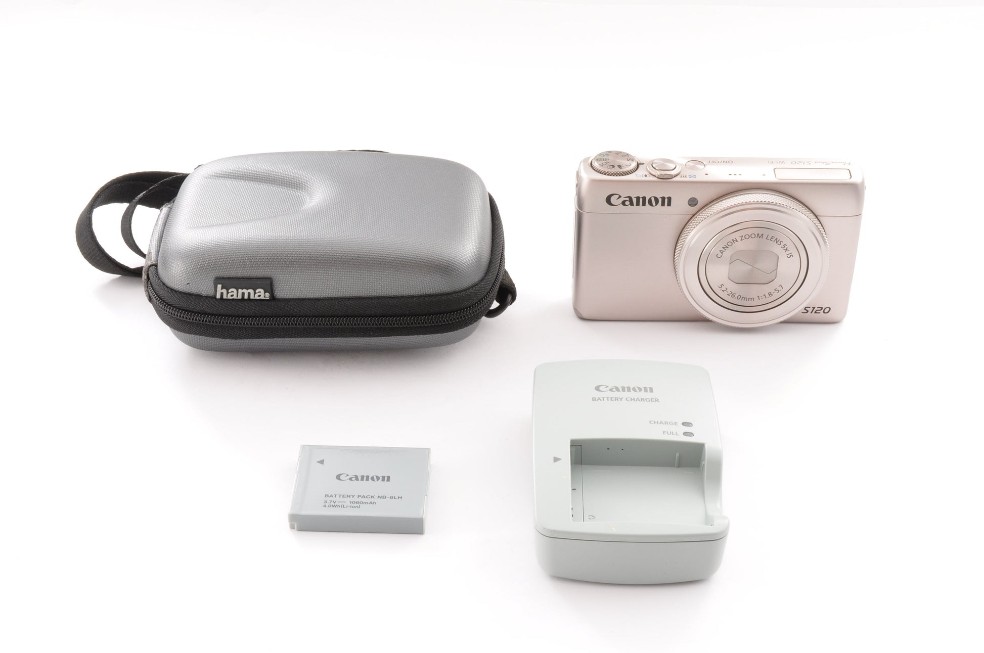 [N Mint] Canon PowerShot S120 Silver Digital Camera