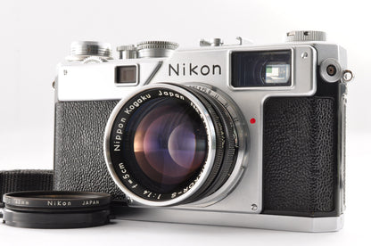 [Exc+5] Nikon S4 35mm Rangefinder Film Camera + NIKKOR-S 5cm f/1.4 Lens