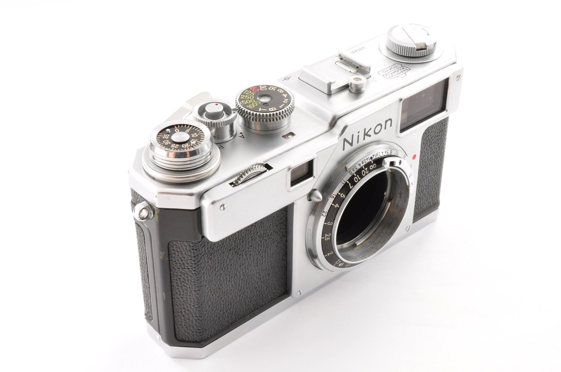 [Exc+5] Nikon S4 35mm Rangefinder Film Camera + NIKKOR-S 5cm f/1.4 Lens