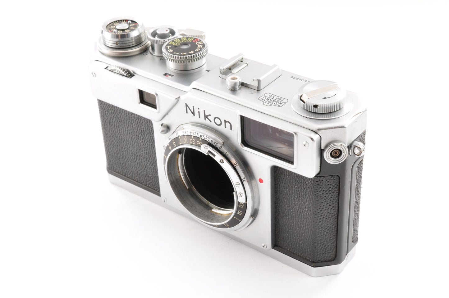 [Exc+5] Nikon S4 35mm Rangefinder Film Camera + NIKKOR-S 5cm f/1.4 Lens