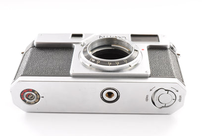 [Exc+5] Nikon S4 35mm Rangefinder Film Camera + NIKKOR-S 5cm f/1.4 Lens
