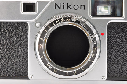 [Exc+5] Nikon S4 35mm Rangefinder Film Camera + NIKKOR-S 5cm f/1.4 Lens