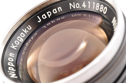 [Exc+5] Nikon S4 35mm Rangefinder Film Camera + NIKKOR-S 5cm f/1.4 Lens