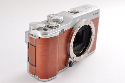 [N Mint] FUJIFILM X-M1 Brown + FUJINON SUPER EBC XC 16-50mm F3.5-5.6 OIS