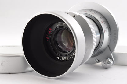 [Exc+5] Voigtlander HELIAR 50mm f/3.5 101st Anniversary Model L39 MF Lens