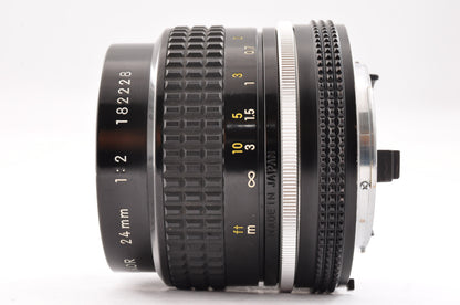 [Exc+4] Nikon Ai NIKKOR 24mm f/2 MF Wide Angle Lens
