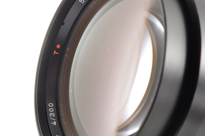 [Exc+4] CONTAX Carl Zeiss Tele Tessar T* 300mm f/4 AEG MF Lens C/Y Mount
