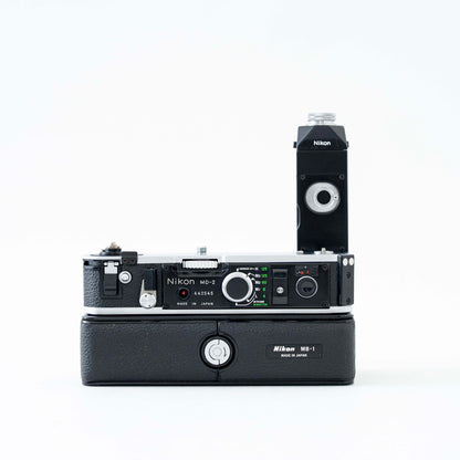[Exc+4] Nikon MD-2 Motor Drive + MB-1 Battery Pack for F2