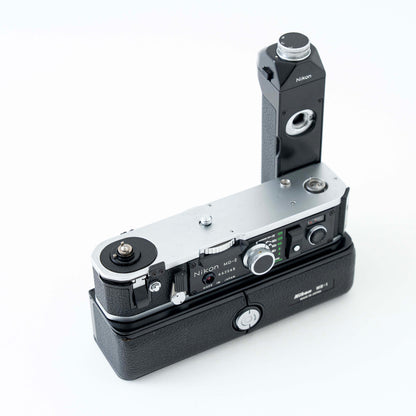 [Exc+4] Nikon MD-2 Motor Drive + MB-1 Battery Pack for F2