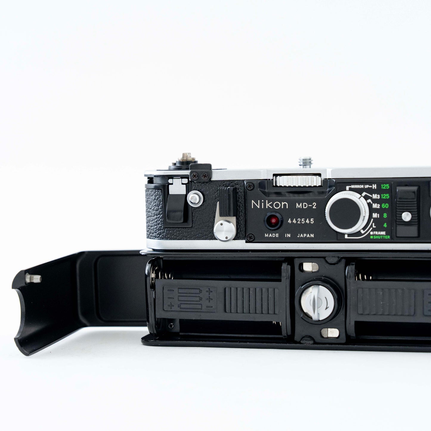 [Exc+4] Nikon MD-2 Motor Drive + MB-1 Battery Pack for F2