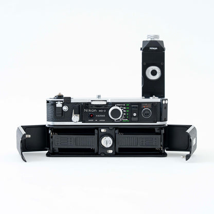 [Exc+4] Nikon MD-2 Motor Drive + MB-1 Battery Pack for F2