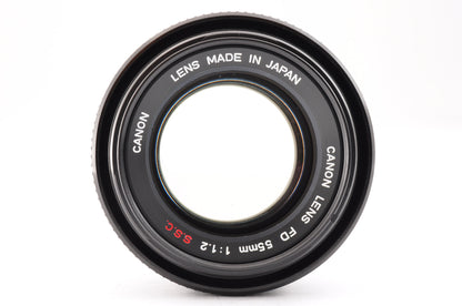 [Exc+4] Canon FD 55mm f/1.2 S.S.C. MF Lens