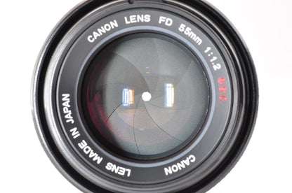 [Exc+4] Canon FD 55mm f/1.2 S.S.C. MF Lens