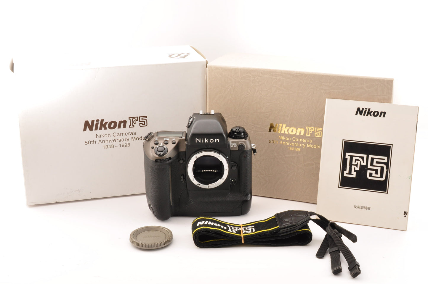 [N Mint] Nikon F5 50th Anniversary Model 35mm SLR Film Camera
