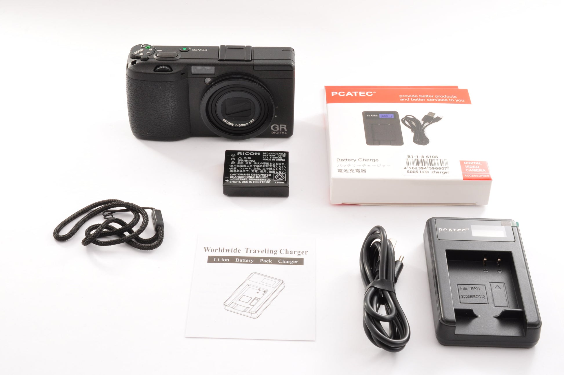[Exc+5] Ricoh GR Digital I Compact Digital Camera Black