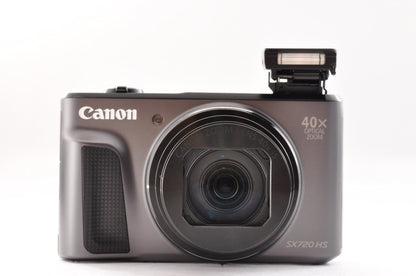 [Exc+5] Canon PowerShot SX720 HS Gray Compact Digital Camera