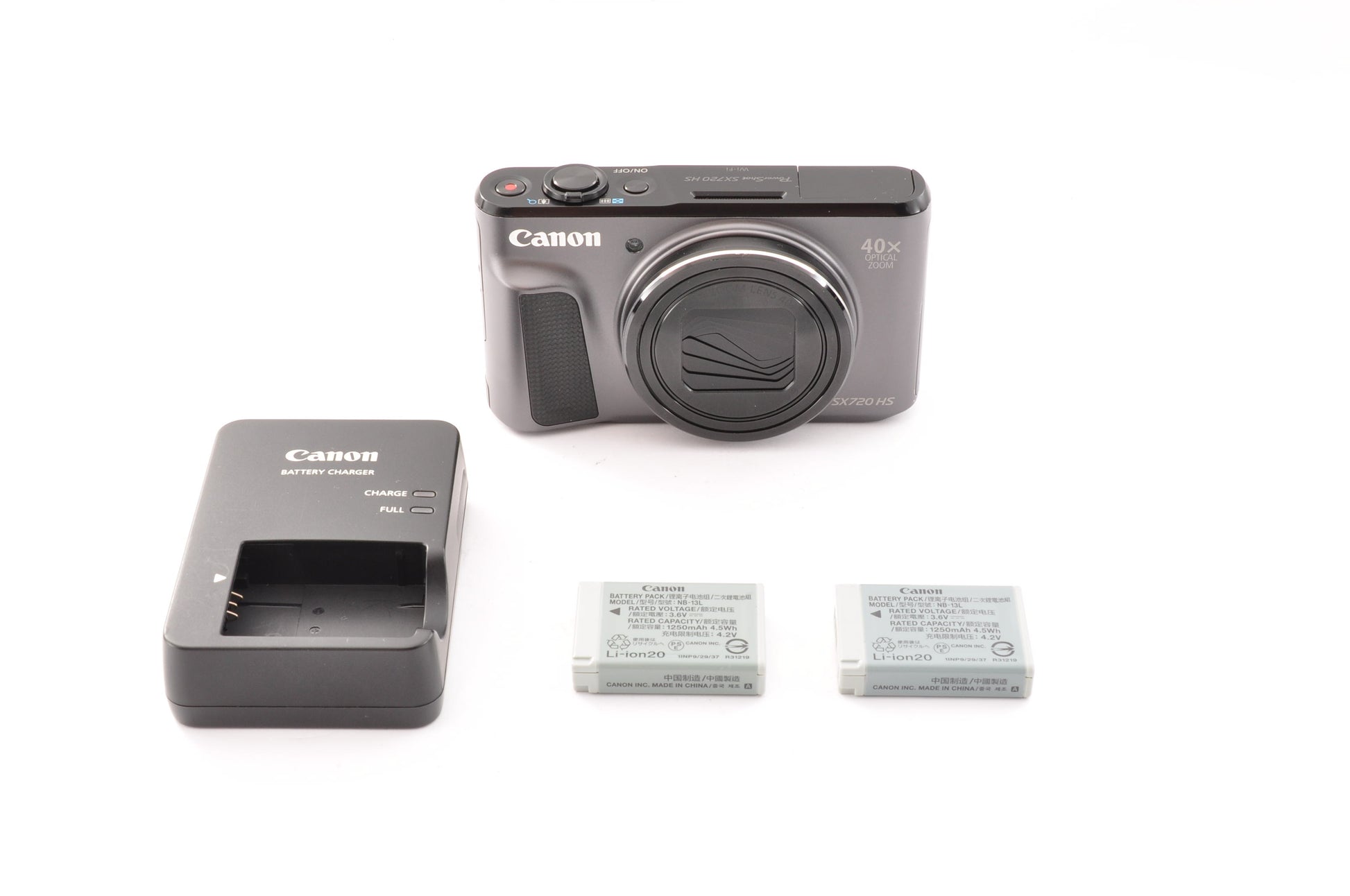 [Exc+5] Canon PowerShot SX720 HS Gray Compact Digital Camera