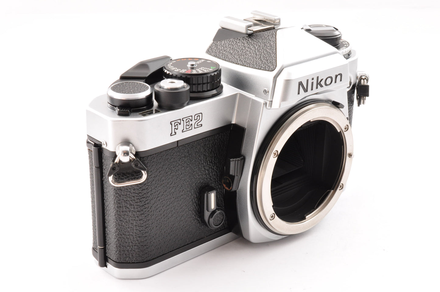[Exc+5] Nikon FE2 Silver 35mm SLR Film Camera