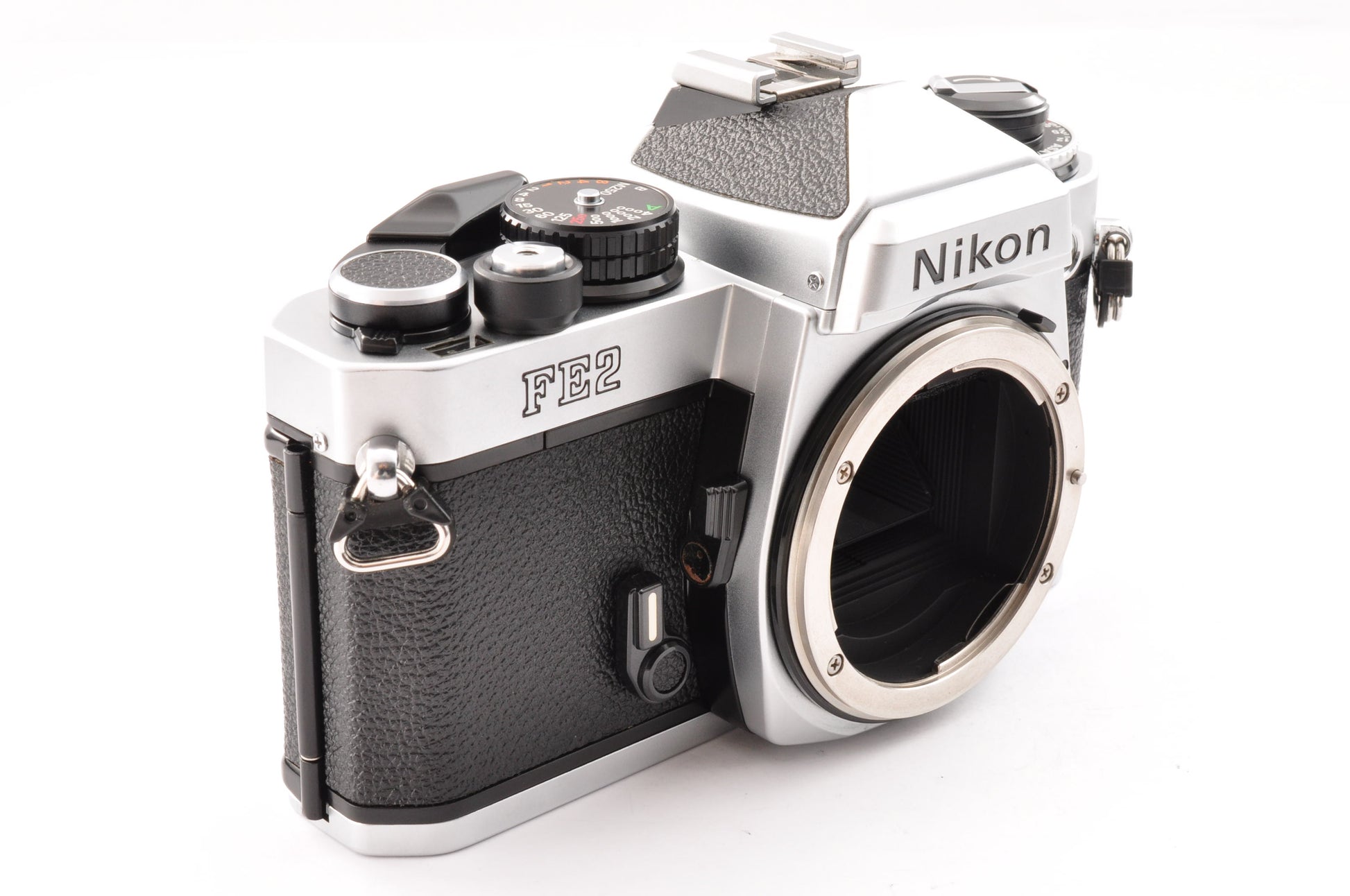 [Exc+5] Nikon FE2 Silver 35mm SLR Film Camera