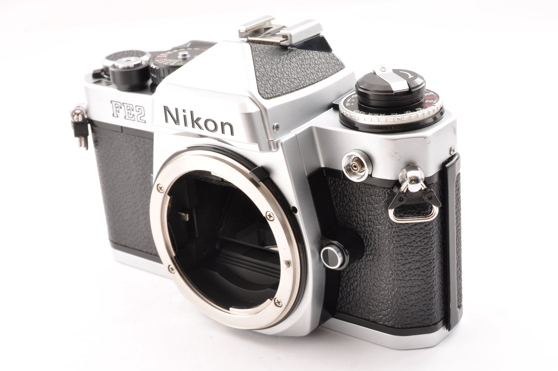 [Exc+5] Nikon FE2 Silver 35mm SLR Film Camera