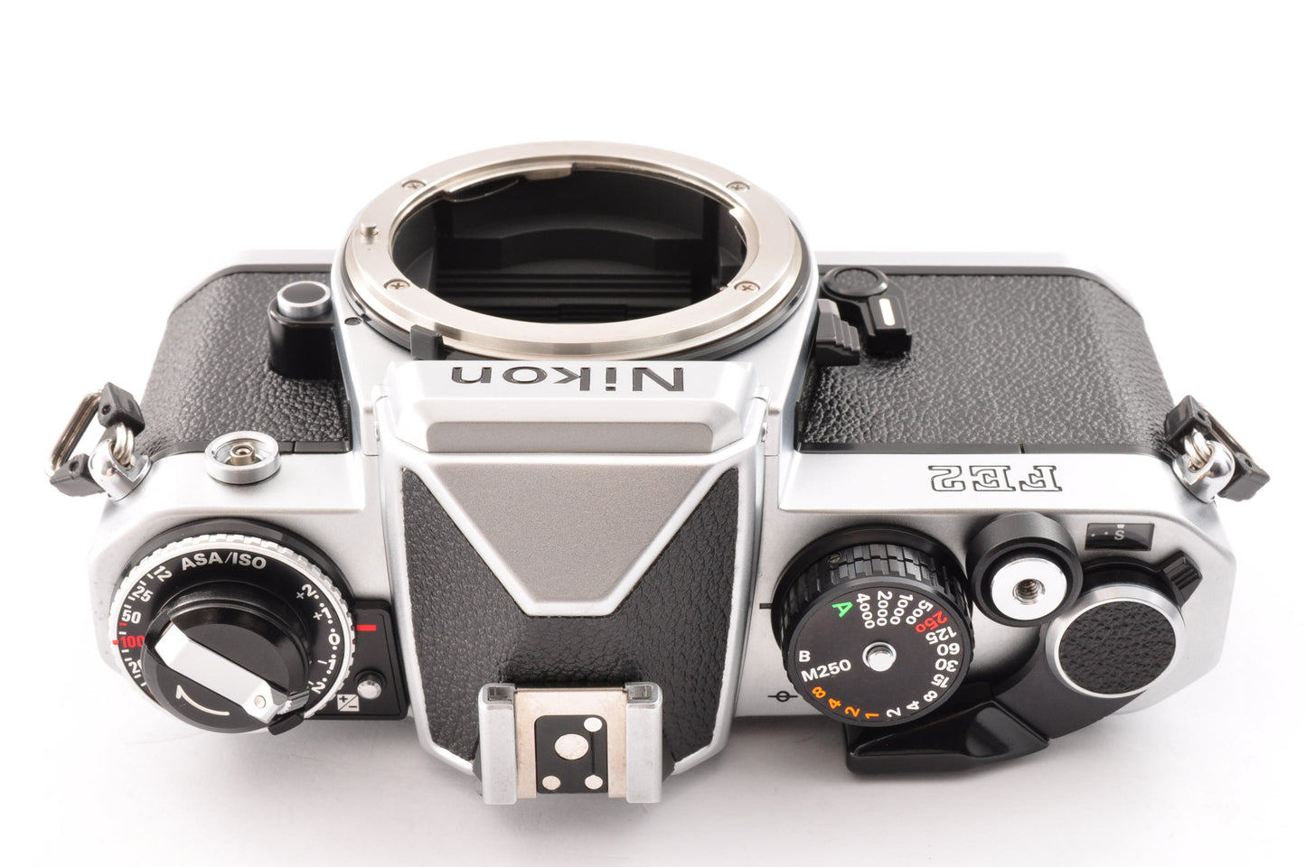 [Exc+5] Nikon FE2 Silver 35mm SLR Film Camera