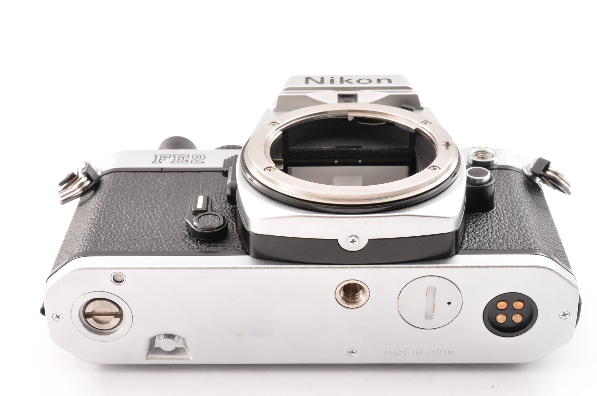[Exc+5] Nikon FE2 Silver 35mm SLR Film Camera