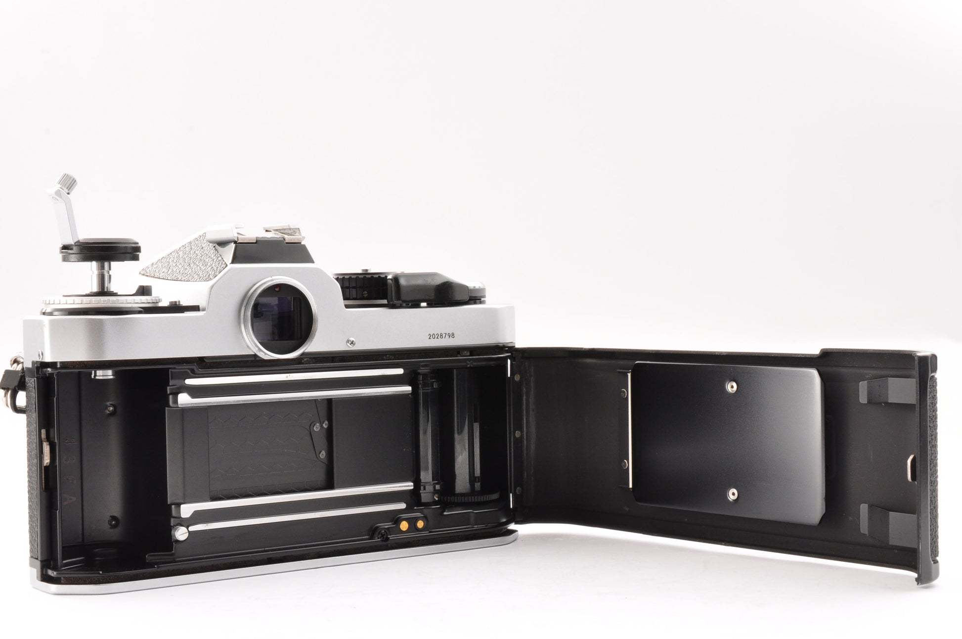 [Exc+5] Nikon FE2 Silver 35mm SLR Film Camera