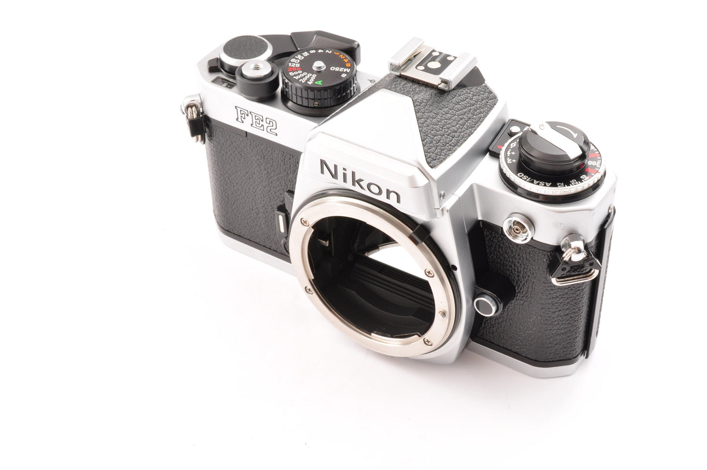 [Exc+5] Nikon FE2 Silver 35mm SLR Film Camera