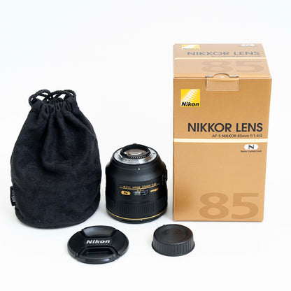 [N Mint] Nikon AF-S NIKKOR 85mm f/1.4G Telephoto Lens