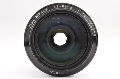 [Exc+5] Nikon FE Black +Ai Zoom-NIKKOR 43-86mm f/3.5