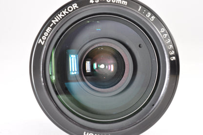[Exc+5] Nikon FE Black +Ai Zoom-NIKKOR 43-86mm f/3.5