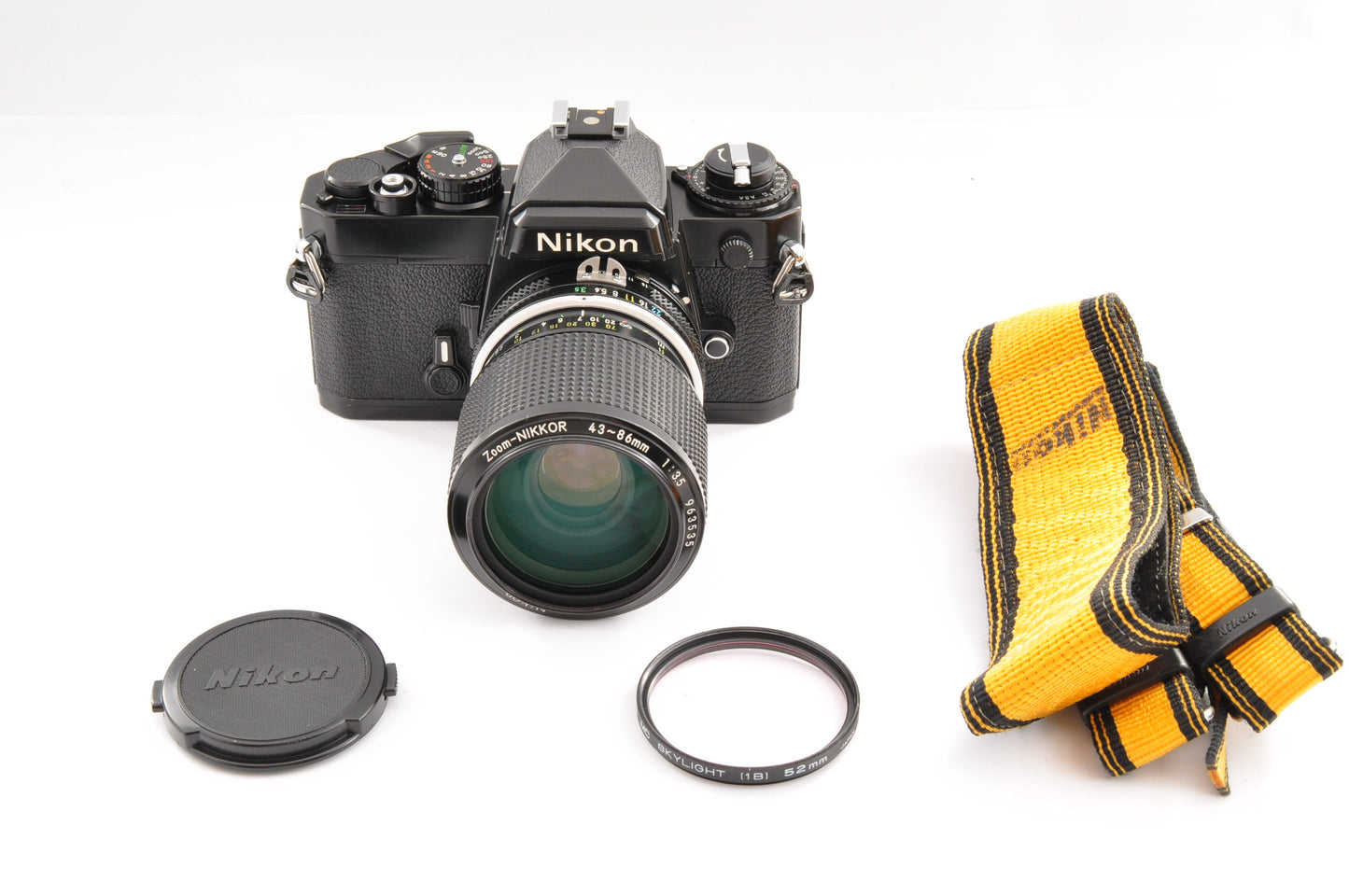 [Exc+5] Nikon FE Black +Ai Zoom-NIKKOR 43-86mm f/3.5