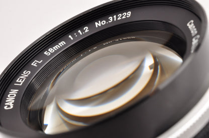 [Exc+5] Canon FL 58mm f/1.2 Lens