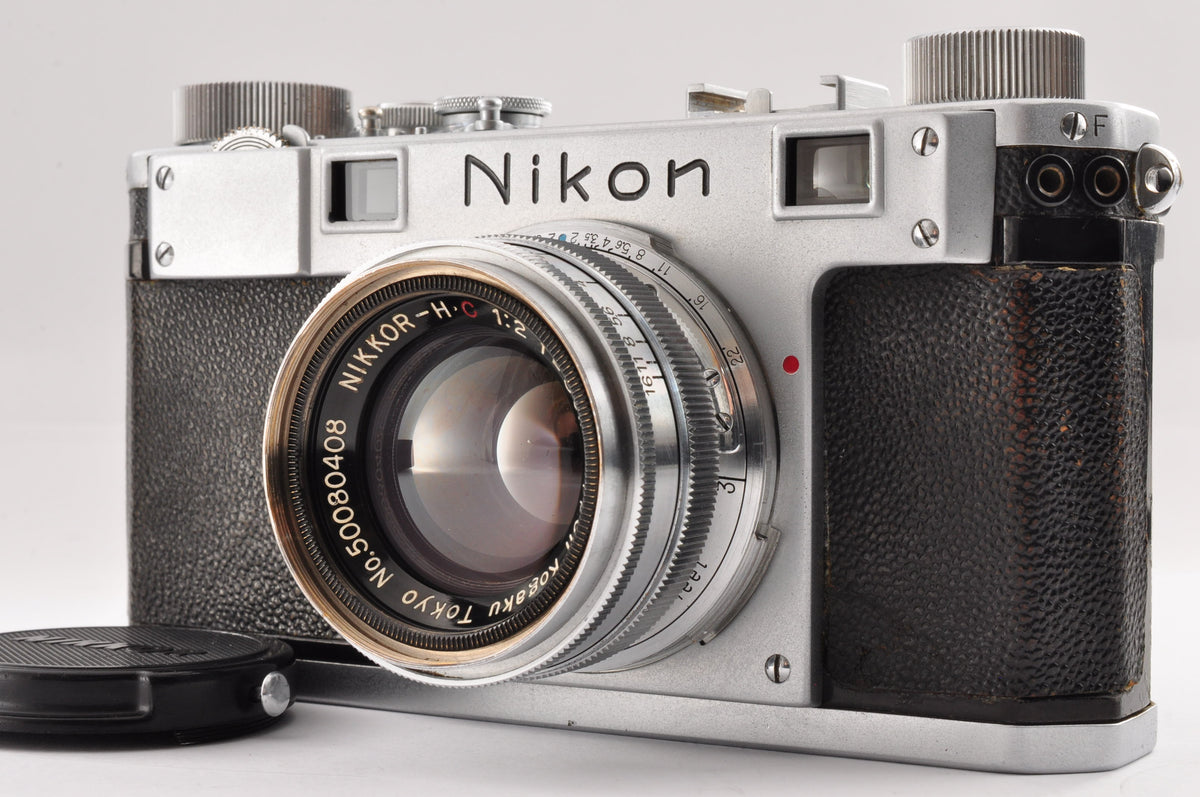 [Exc+4] Nikon MS Black Sync Rangefinder + [AS-IS] NIKKOR-H.C 5cm f/2
