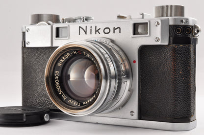 [Exc+4] Nikon MS Black Sync Rangefinder + [AS-IS] NIKKOR-H.C 5cm f/2
