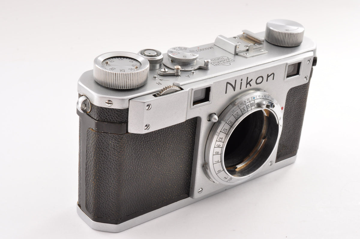 [Exc+4] Nikon MS Black Sync Rangefinder + [AS-IS] NIKKOR-H.C 5cm f/2