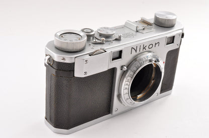 [Exc+4] Nikon MS Black Sync Rangefinder + [AS-IS] NIKKOR-H.C 5cm f/2