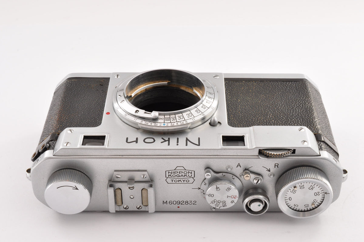 [Exc+4] Nikon MS Black Sync Rangefinder + [AS-IS] NIKKOR-H.C 5cm f/2