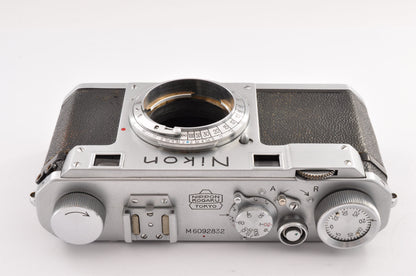 [Exc+4] Nikon MS Black Sync Rangefinder + [AS-IS] NIKKOR-H.C 5cm f/2