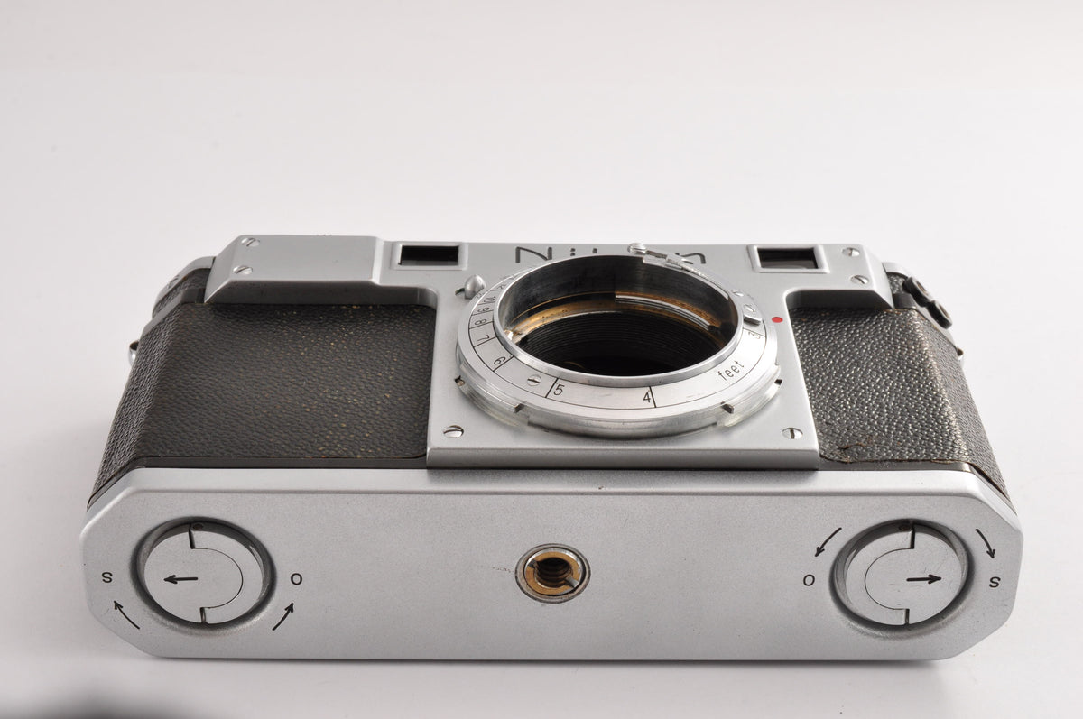 [Exc+4] Nikon MS Black Sync Rangefinder + [AS-IS] NIKKOR-H.C 5cm f/2