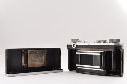 [Exc+4] Nikon MS Black Sync Rangefinder + [AS-IS] NIKKOR-H.C 5cm f/2