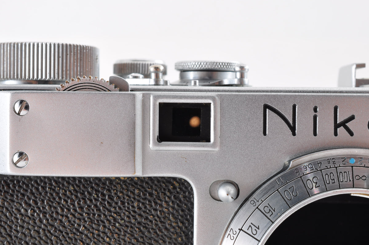 [Exc+4] Nikon MS Black Sync Rangefinder + [AS-IS] NIKKOR-H.C 5cm f/2