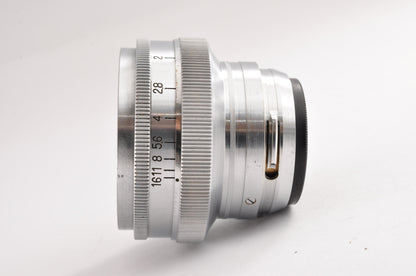 [Exc+4] Nikon MS Black Sync Rangefinder + [AS-IS] NIKKOR-H.C 5cm f/2