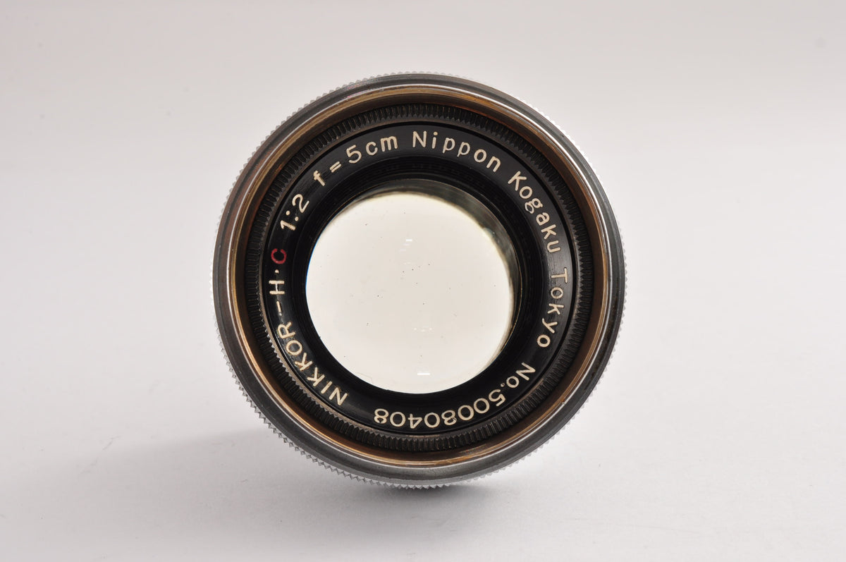 [Exc+4] Nikon MS Black Sync Rangefinder + [AS-IS] NIKKOR-H.C 5cm f/2