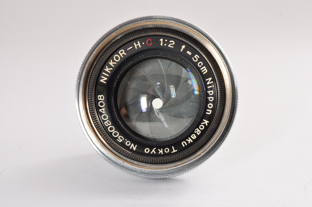[Exc+4] Nikon MS Black Sync Rangefinder + [AS-IS] NIKKOR-H.C 5cm f/2