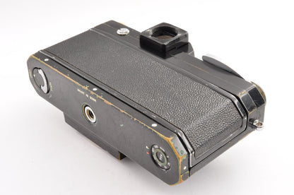 [Exc+3] Nikon F Eye level Black + Ai Micro-NIKKOR 55mm f/3.5